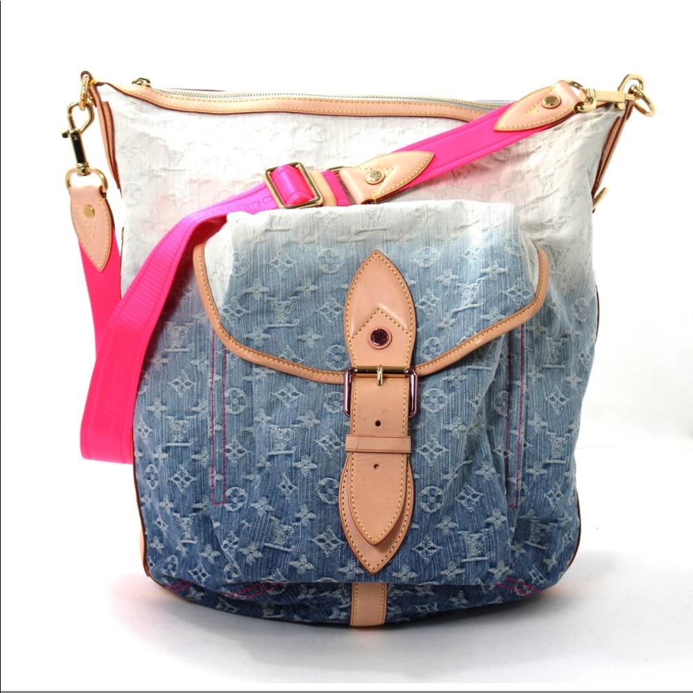 💕Louis Vuitton 💕Monogarm denim sunburst